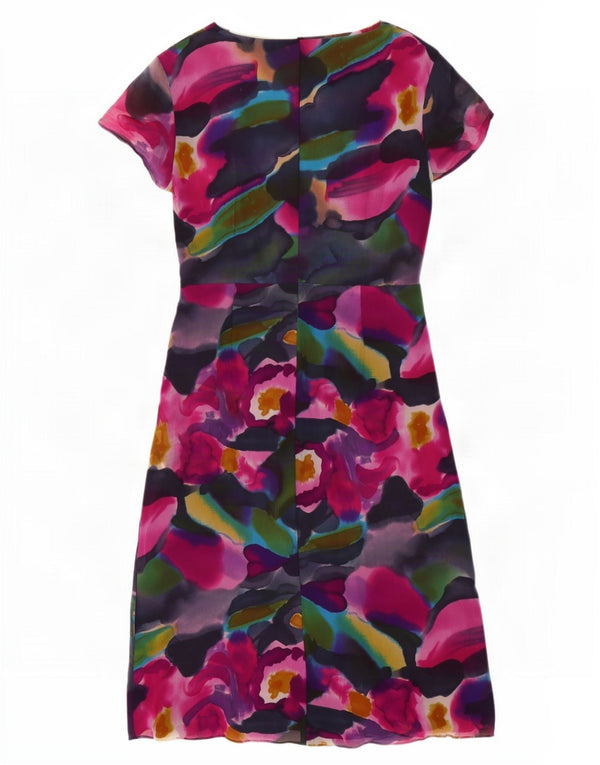 Fenn Wright Manson Womens Sheath Dress UK 10 Small Multicoloured Tie Dye
