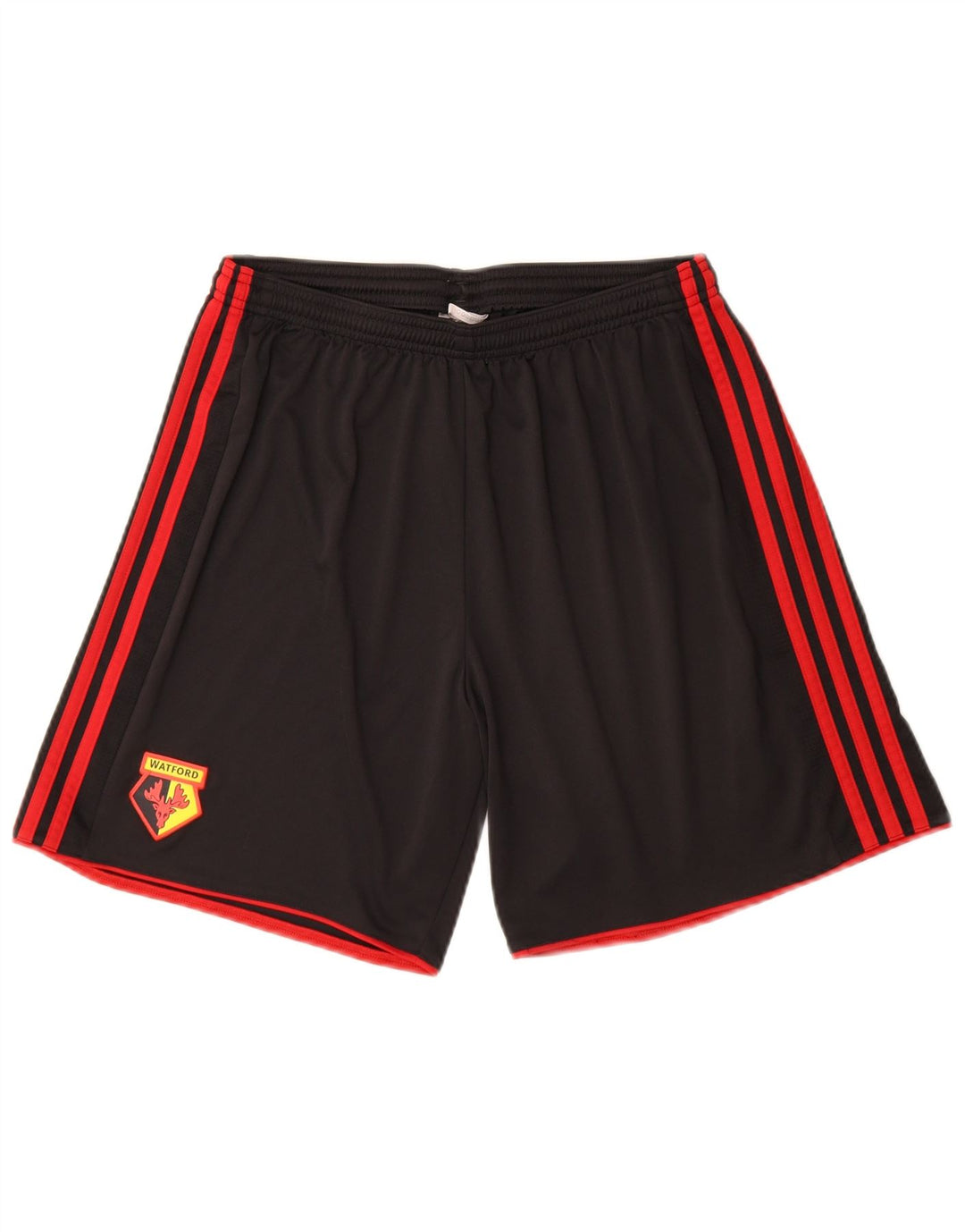 Adidas Uomo Watford F.C. Pantaloncini sportivi grandi neri in poliestere