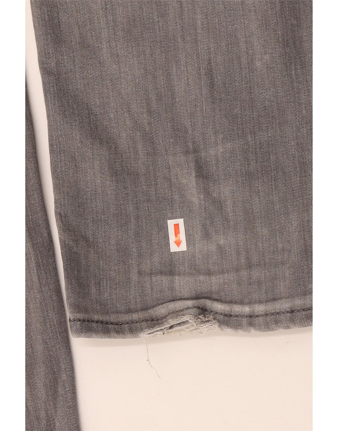 JACK & JONES Jeans dritti slim Tim da uomo W33 L34 cotone grigio