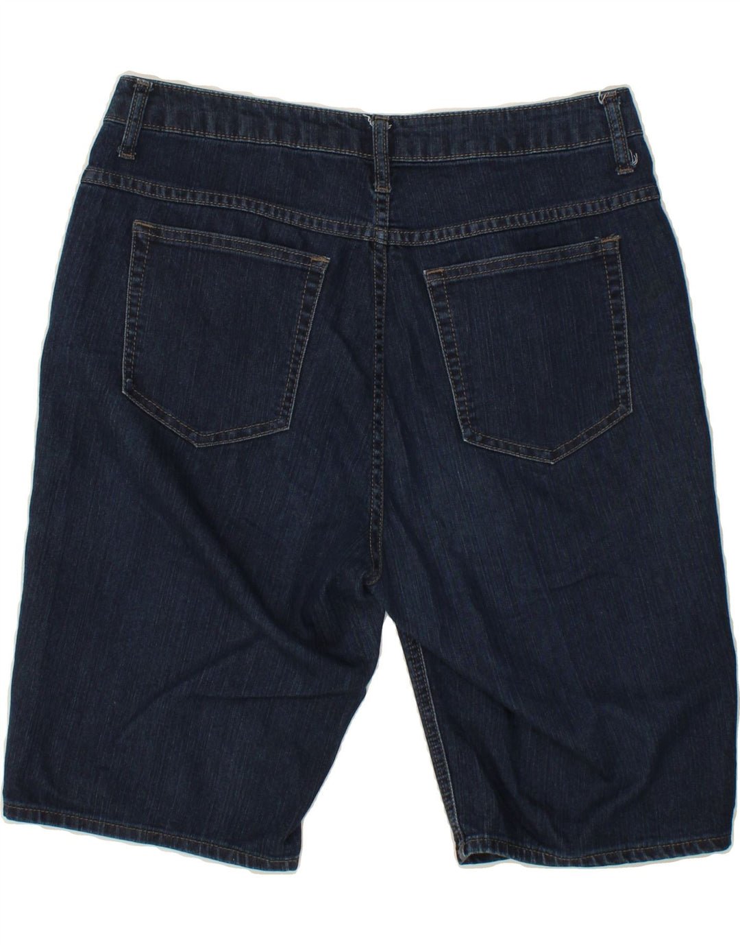 LEE Womens Riders Mid Rise Denim Shorts W32 Large Navy Blue Vintage Lee and Second-Hand Lee from Messina Hembry 
