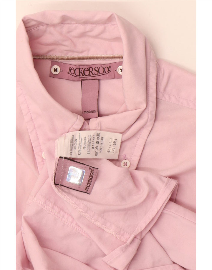 Camicia da donna JECKERSON UK 14 cotone rosa medio