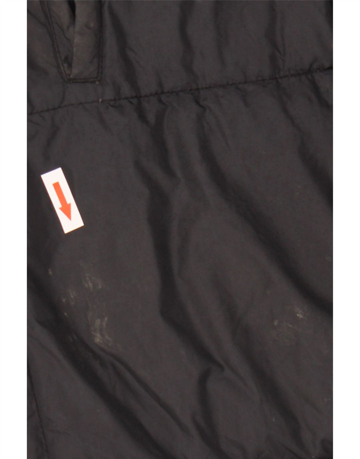 Cappotto imbottito da donna Sergio Tacchini UK 14 nylon nero medio