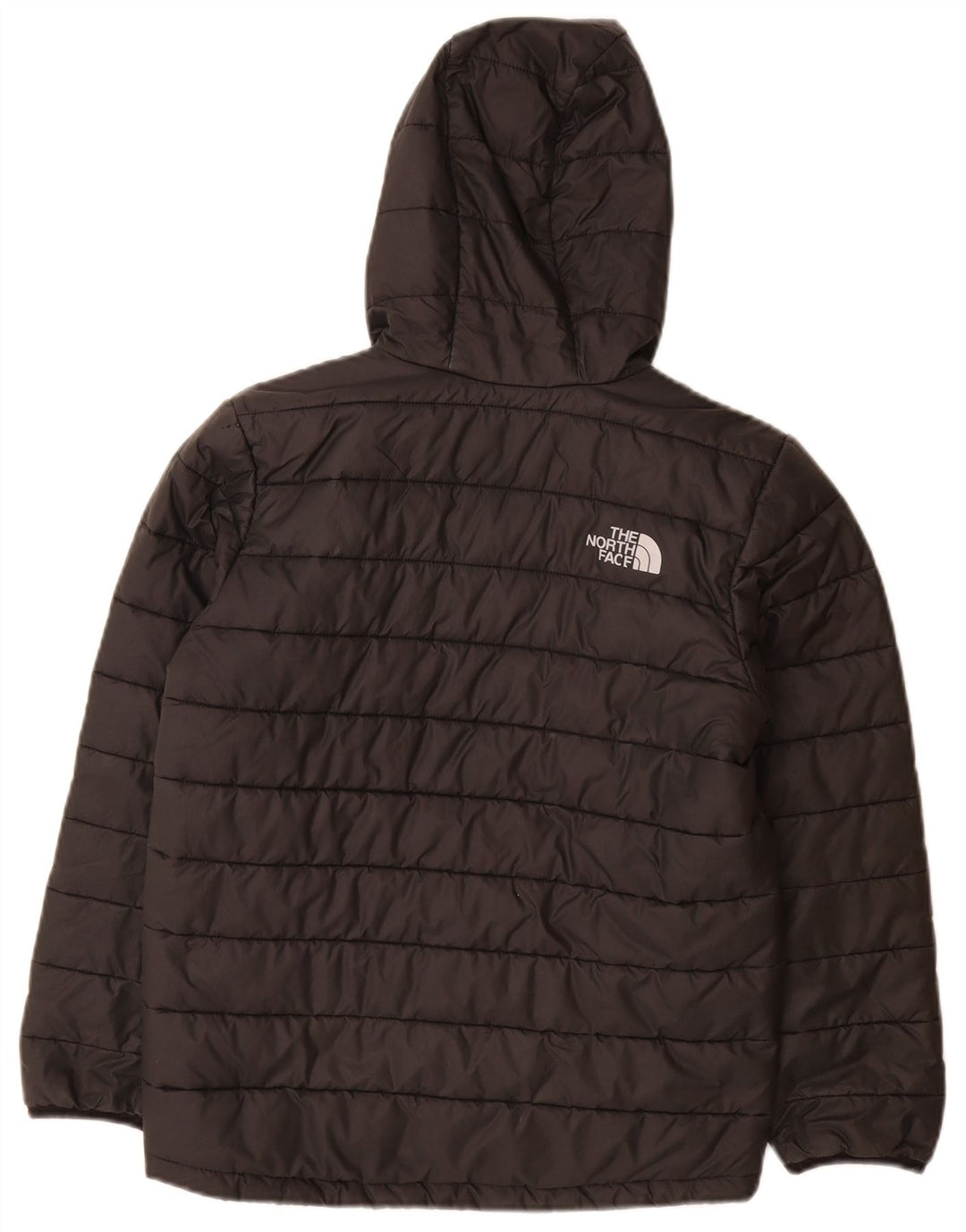 Giacca imbottita con cappuccio The North Face da ragazzo 9-10 anni media poliestere nero