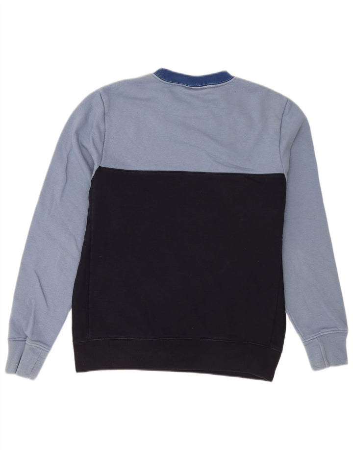 Felpa da uomo con vestibilità regolare Paul Smith, piccola, in cotone color block blu