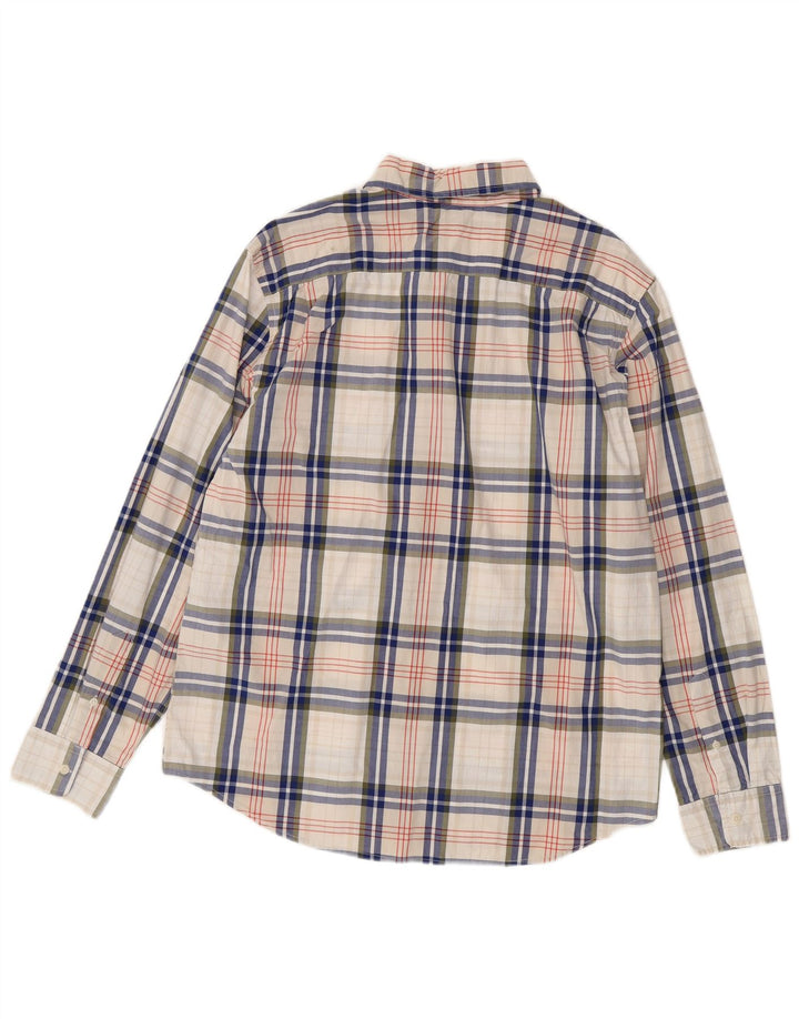 Camicia Levi's da uomo dalla vestibilità standard, in cotone scozzese grande bianco