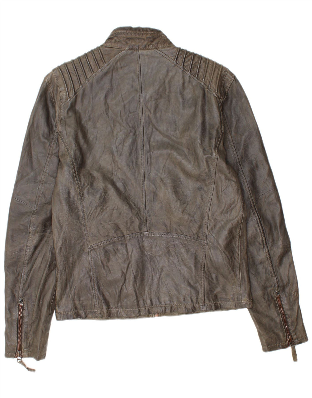 Giacca da pilota in pelle da uomo Gipsy UK 38 Marrone medio