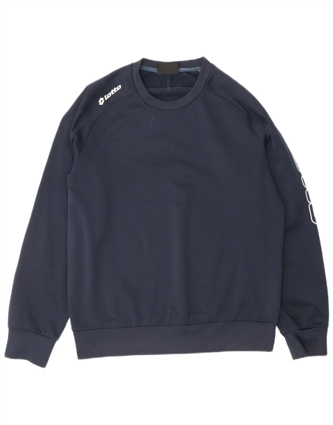 LOTTO Felpa grafica da uomo Maglione medio blu navy