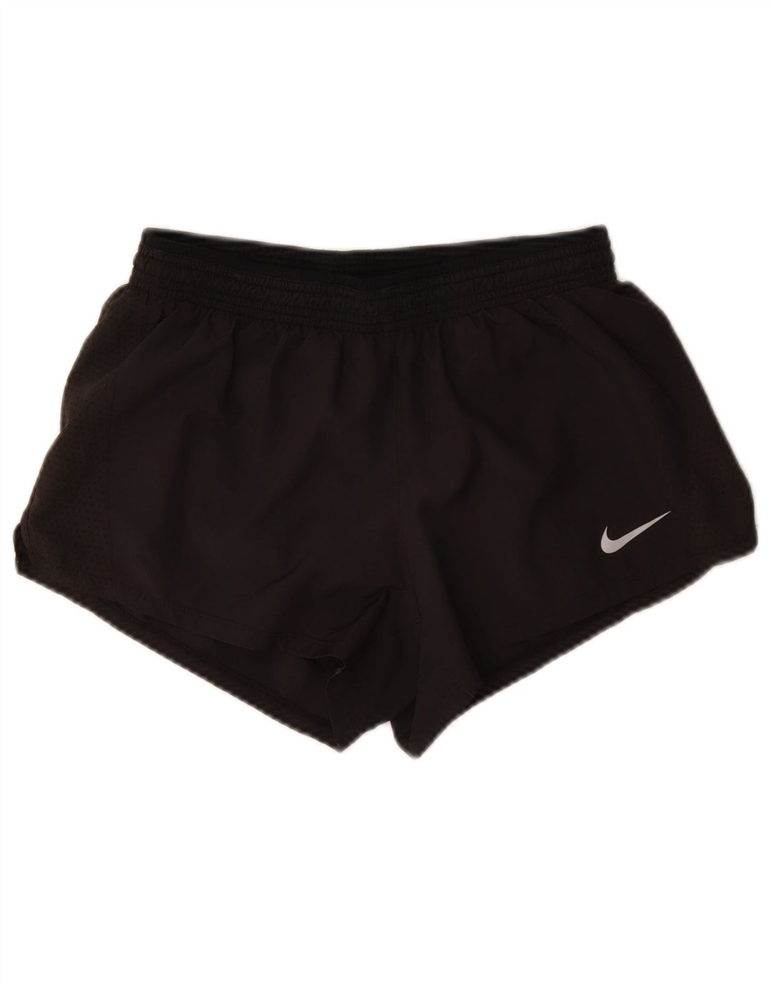 Pantaloncini sportivi Nike da donna Dri Fit UK 12 medio nero poliestere