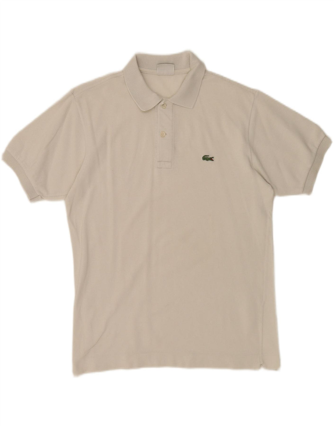 Polo da uomo LACOSTE taglia 3 piccola in cotone bianco
