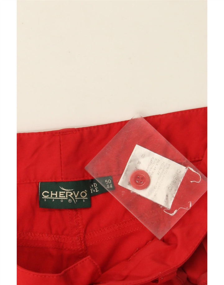 Pantaloncini casual da uomo CHERVO IT 50 Large W34 Rosso Poliammide