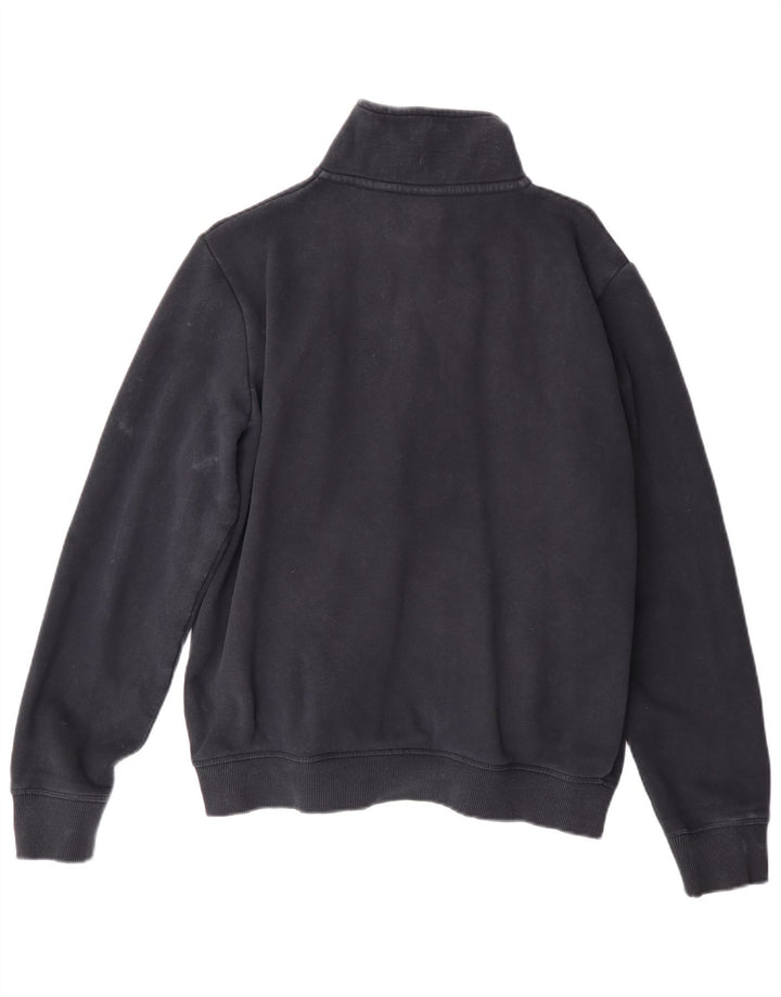 Giacca da tuta da donna SUPERDRY UK 16 grande cotone blu navy