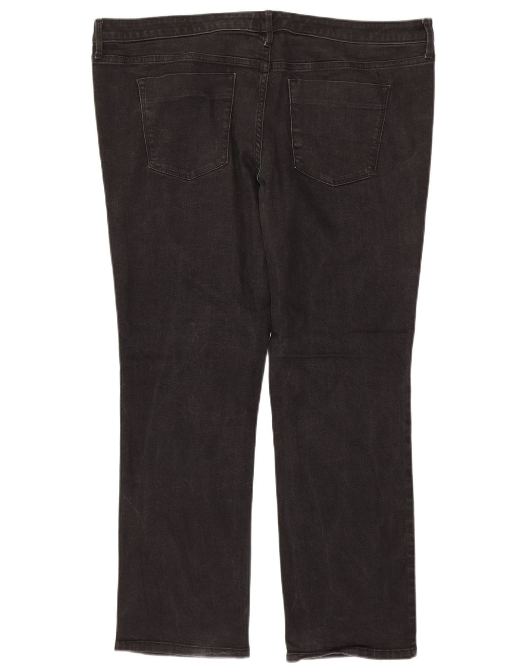 Jeans dritti a vita media Super Strech da donna Mossimo US 18 2XL W40 L29 Grigio