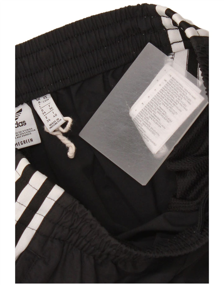 Pantaloni da tuta da donna Adidas Joggers UK 8 Small Nero Poliammide