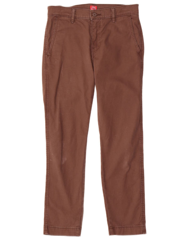 Pantaloni chino slim vestibilità standard da uomo Levi's W29 L29 in cotone marrone