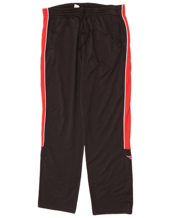 Pantaloni da tuta da uomo Diadora UK 44 XL Poliestere color block nero