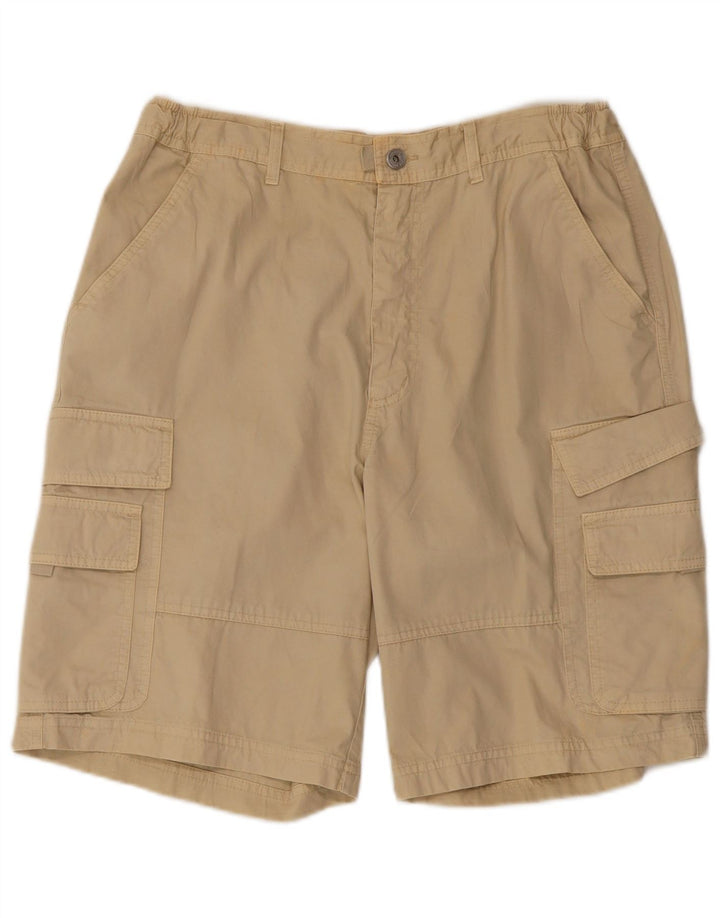 Pantaloncini cargo da uomo Champion grandi W34 in cotone beige