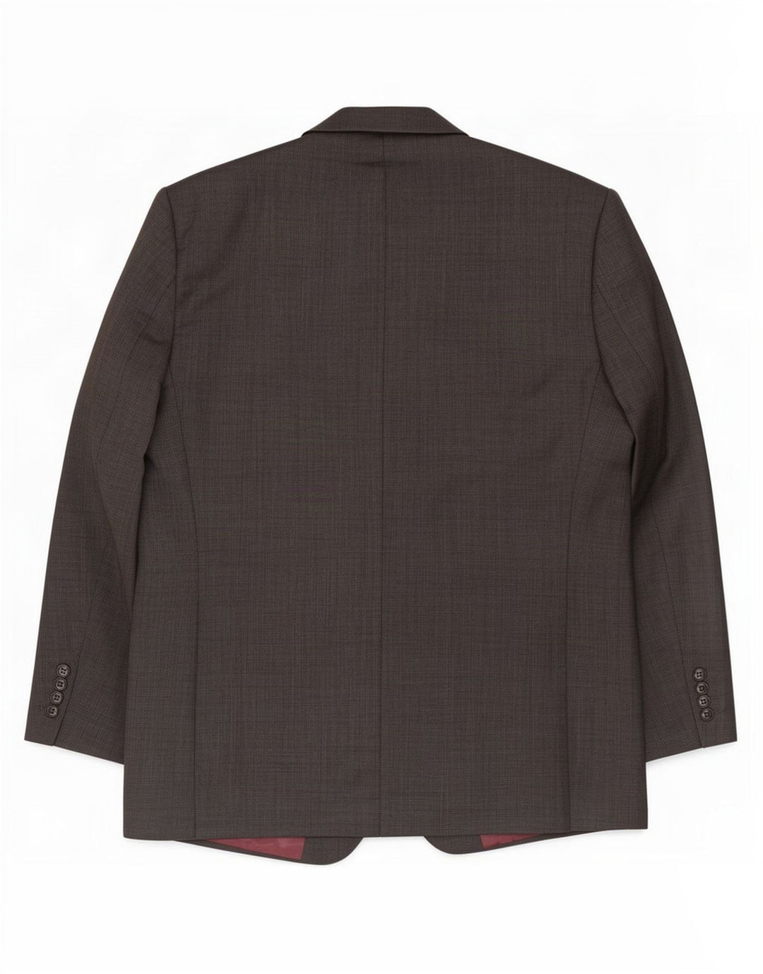 Giacca blazer da uomo a 2 bottoni John Lewis UK 40 grande lana grigia