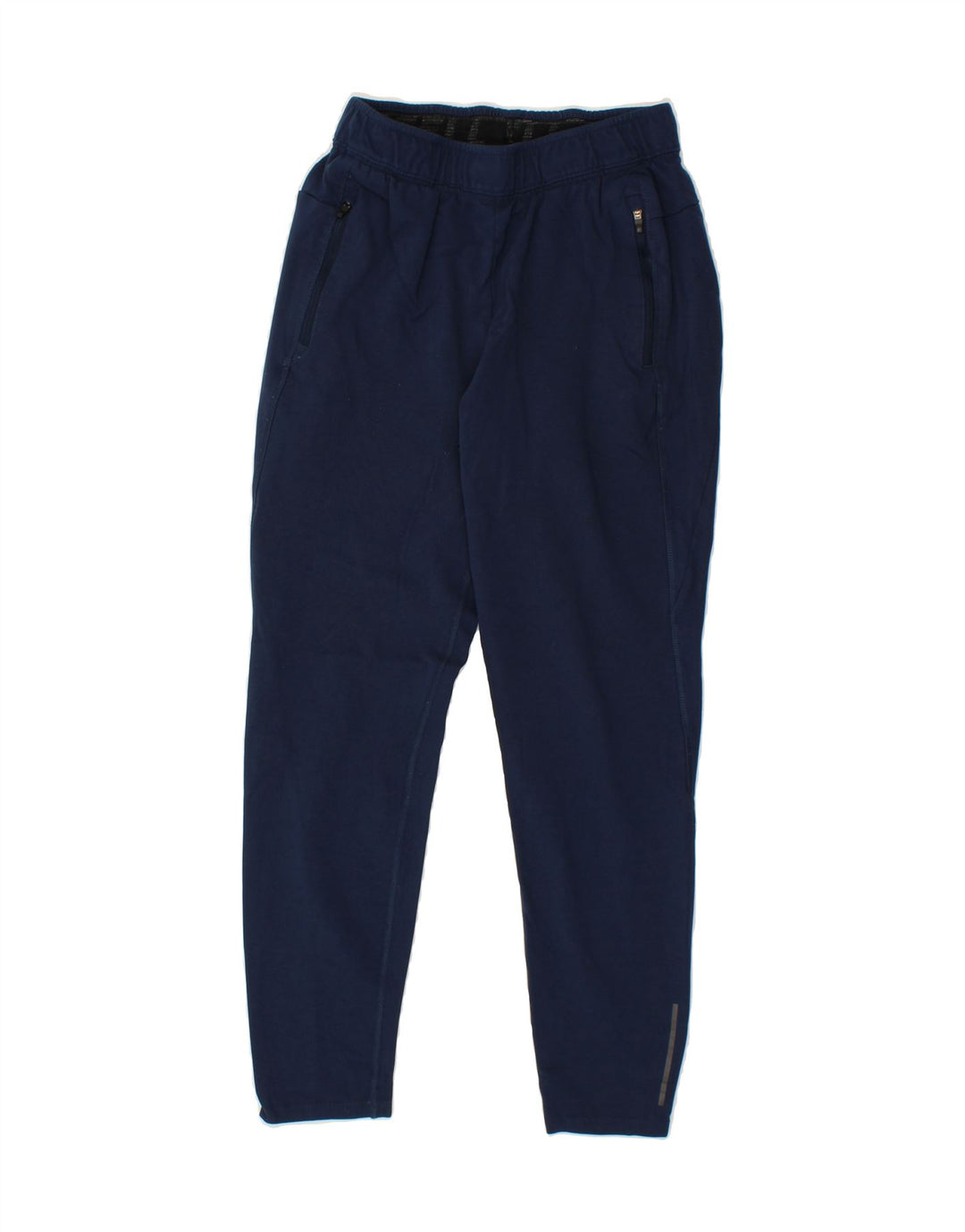 RUSSELL ATHLETIC Mens Tracksuit Trousers Joggers Small Navy Blue Rayon Vintage Russell Athletic and Second-Hand Russell Athletic from Messina Hembry 