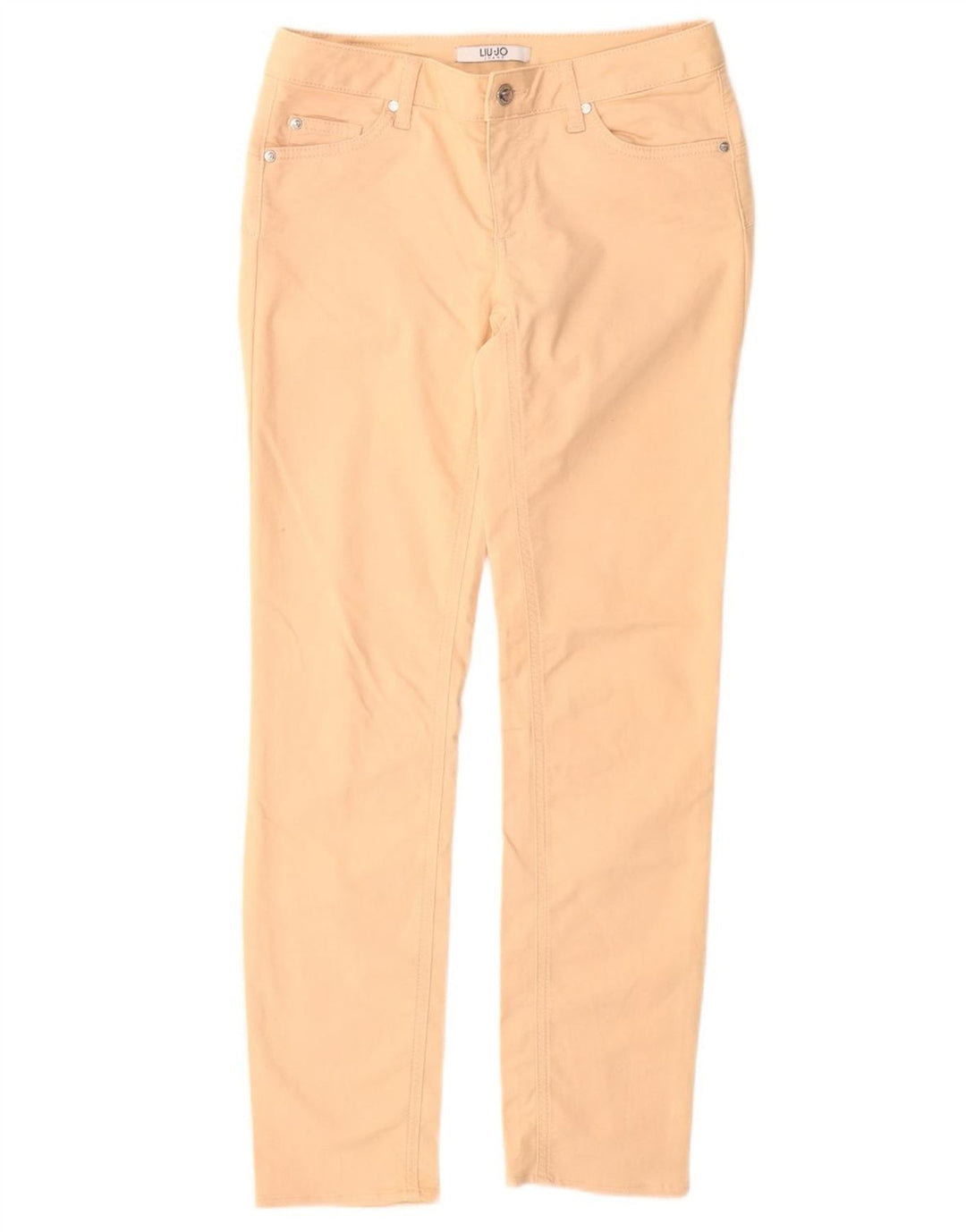 Pantaloni casual slim da donna LIU JO W28 L28 Rosa