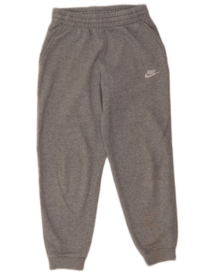 Pantaloni da tuta da ragazzo NIKE Joggers 12-13 anni Large in cotone mélange grigio