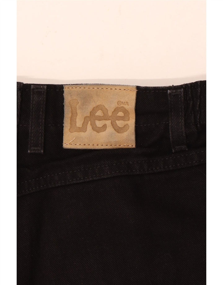 Pantaloncini di jeans da donna Lee W26 piccoli neri