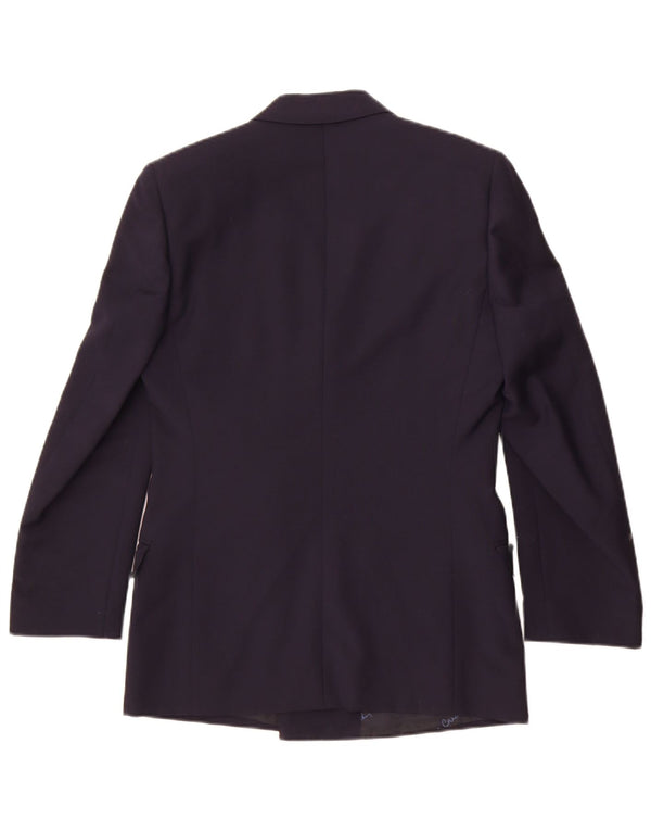 Giacca blazer doppiopetto da uomo Pierre Cardin UK 36 Small Blu Navy