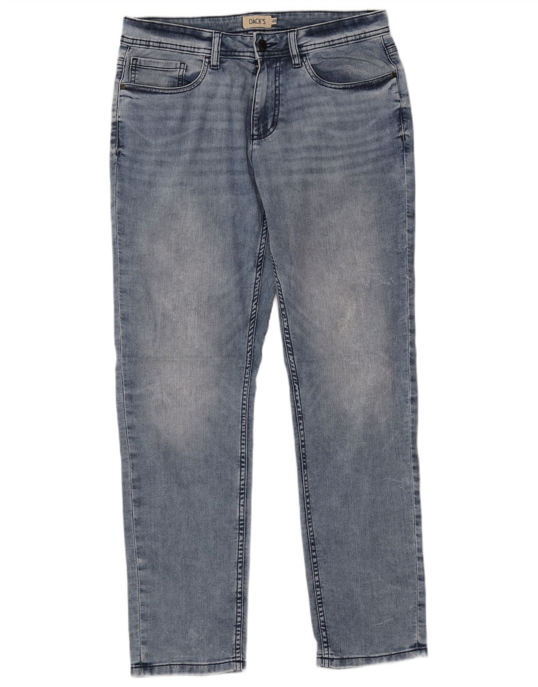 Jeans affusolati da donna Dack IT 48 XL W34 L32 Cotone blu