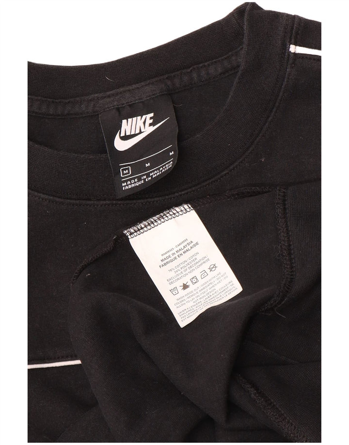 Felpa da donna Nike Jumper UK 14 Medium Black Cotton