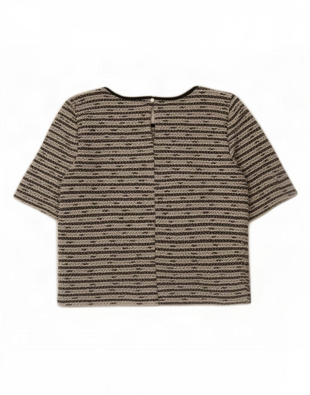 Camicetta oversize da donna Oasis Top UK 10 Piccolo cotone a righe nere