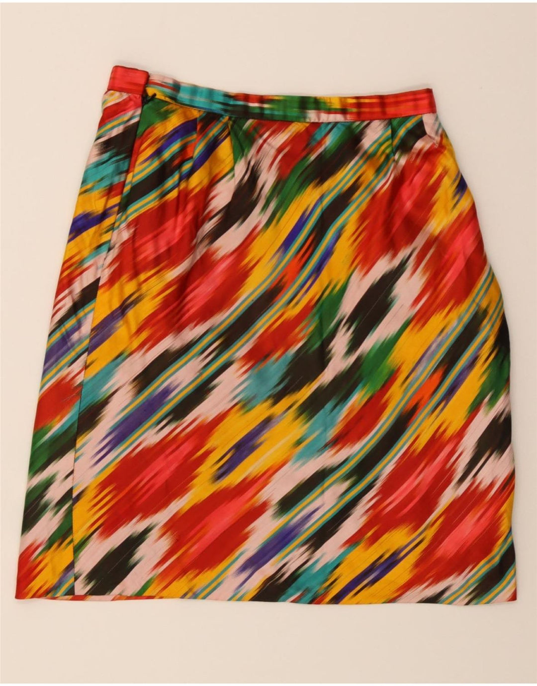 BELLVILLE SASSOON Womens Straight Skirt UK 14 Medium W30 Multicoloured Vintage Bellville Sassoon and Second-Hand Bellville Sassoon from Messina Hembry 