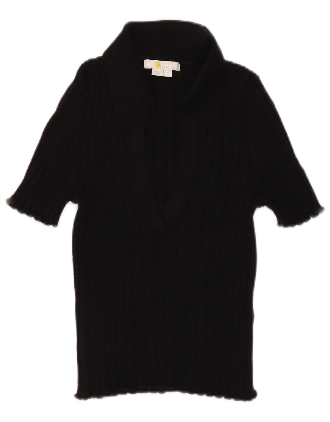 Polo da donna Boden UK 12 cotone nero medio