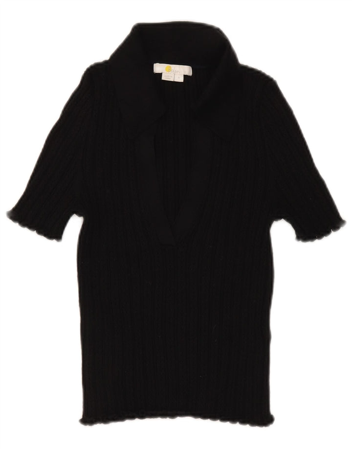 Polo da donna Boden UK 12 cotone nero medio