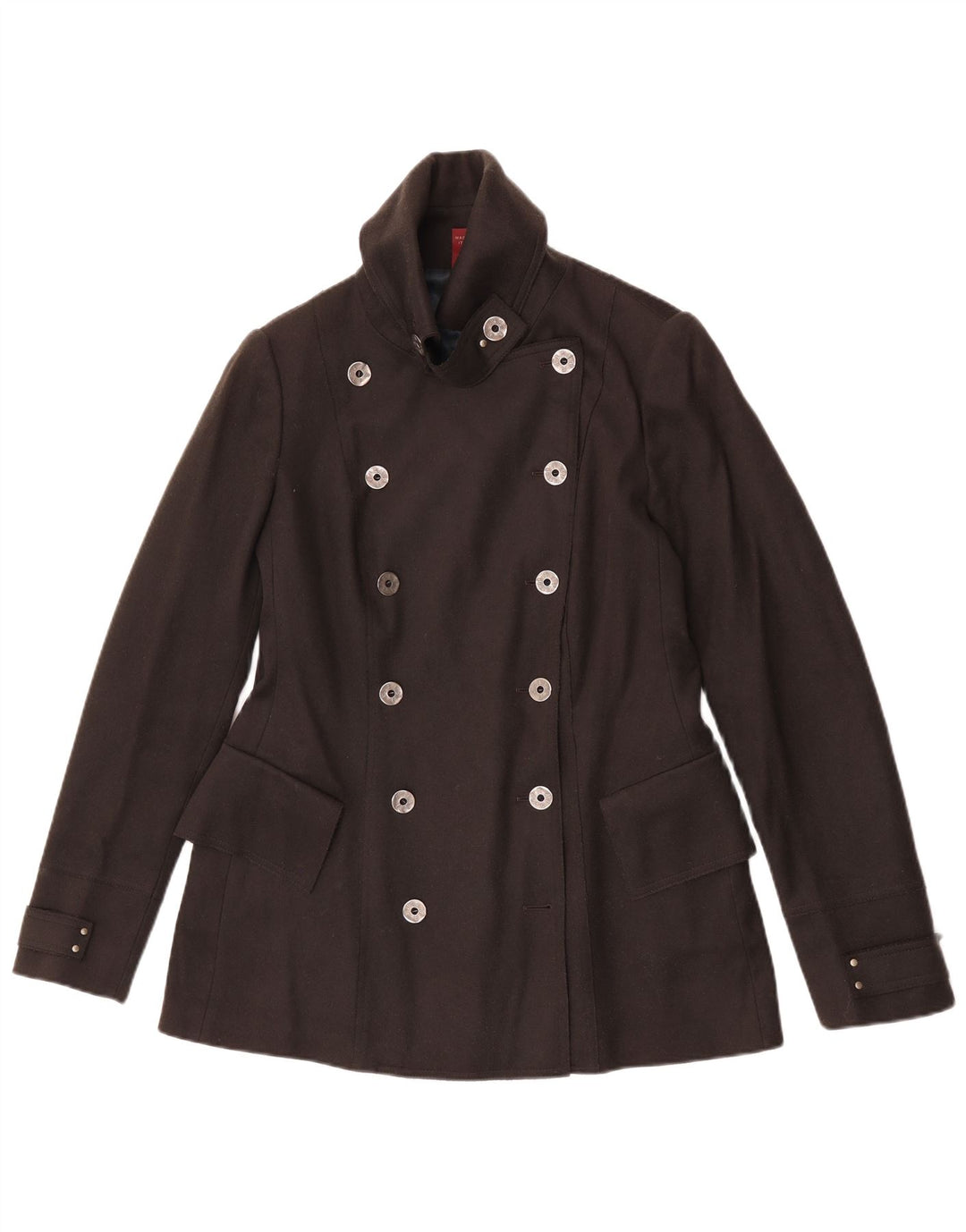 Caban Donna Dondup IT 46 Large Marrone Lana