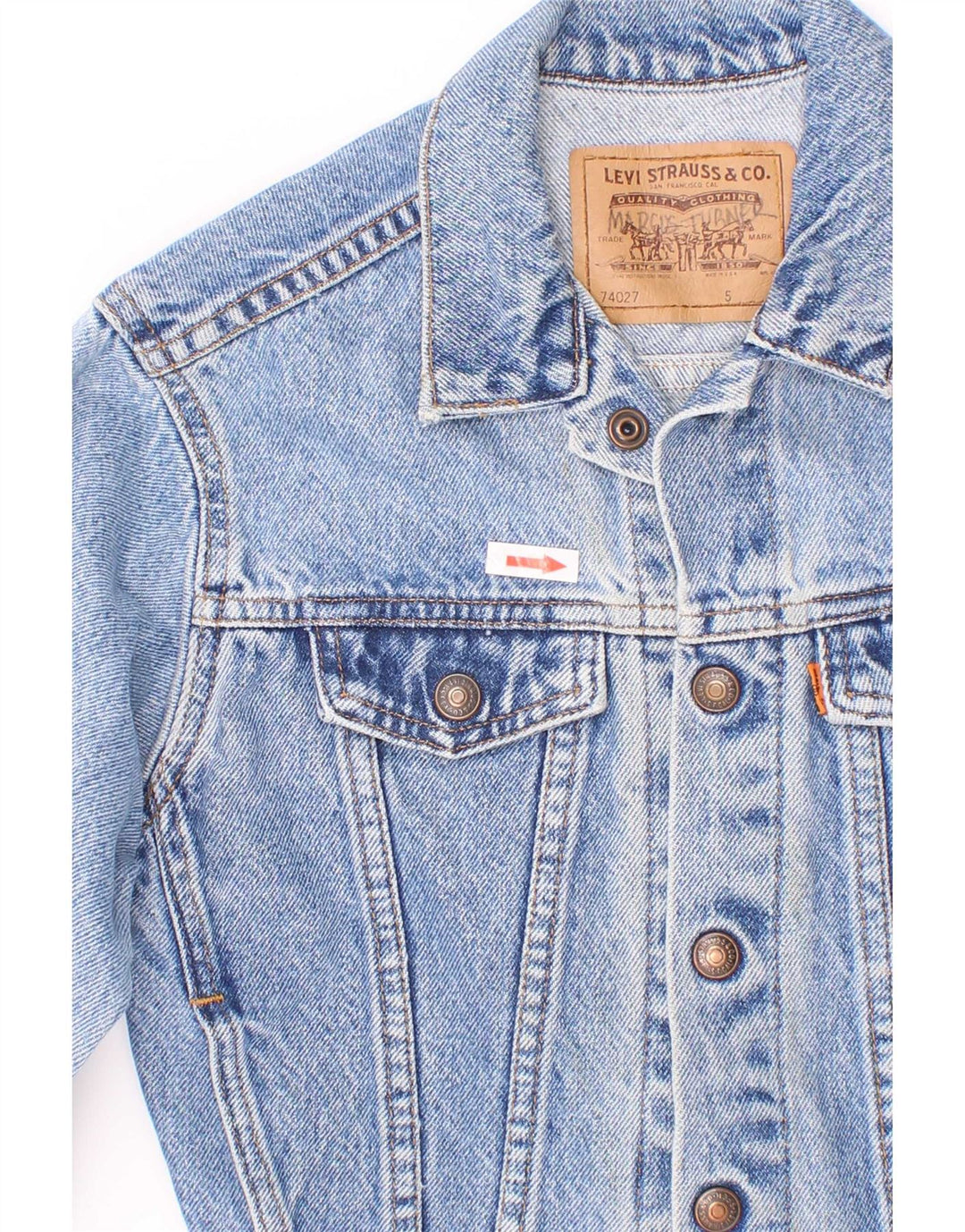Giacca di jeans Levi's per ragazzi 4-5 anni Blu