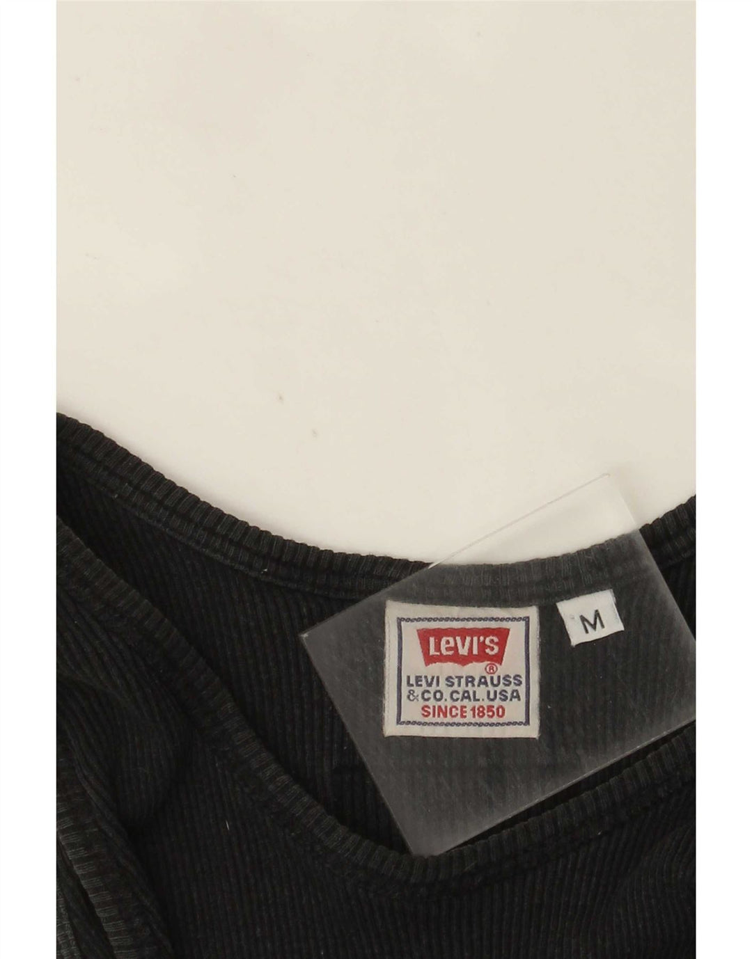 Canotta da donna Levi's UK 12 cotone nero medio