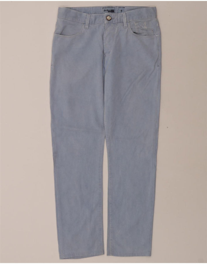 JECKERSON Mens Straight Jeans W30 L29 Blue Lyocell Vintage Jeckerson and Second-Hand Jeckerson from Messina Hembry 