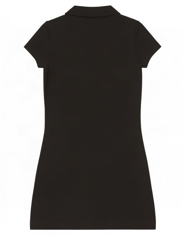 Abito polo da donna Lacoste taglia 34 piccolo nero
