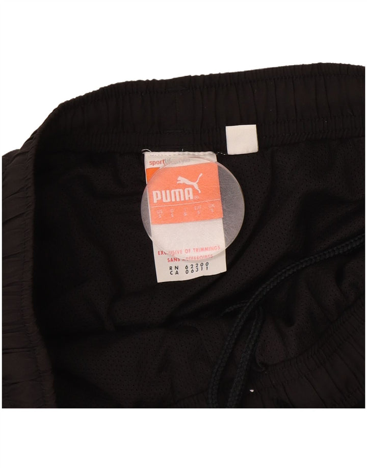 Pantaloncini sportivi da uomo Puma Small Black Colourblock in poliestere sportivo
