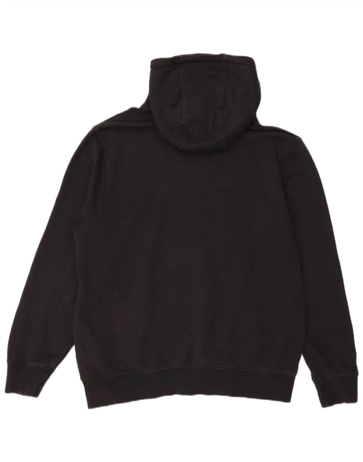 Felpa con cappuccio da uomo Nike Large in cotone nero