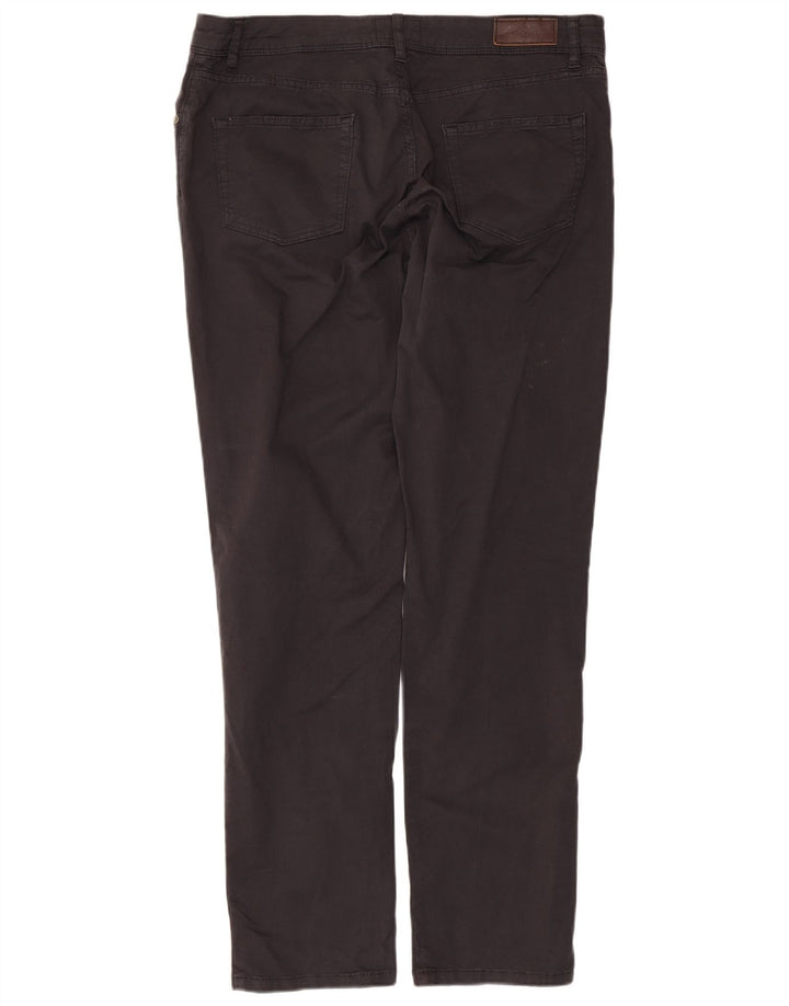 Pantaloni casual slim da uomo Hackett W36 L31 in cotone marrone