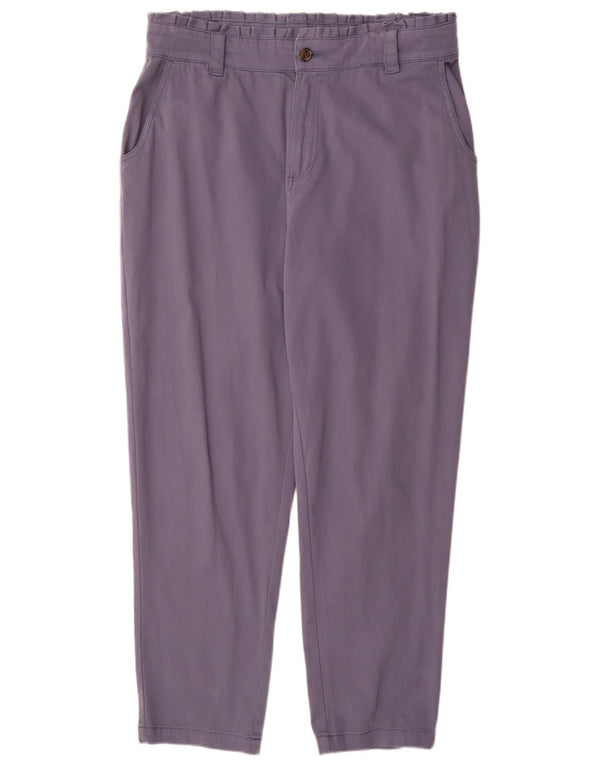 Pantaloni casual affusolati a vita alta da donna Animal UK 16 Large W34 L30 Blu