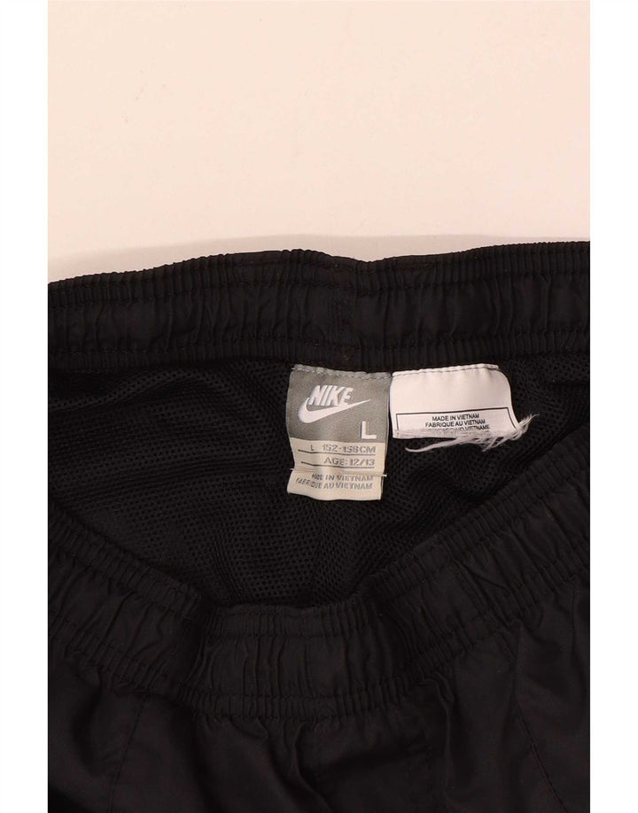 Pantaloni da tuta grafica Nike da ragazzo 12-13 anni Large neri