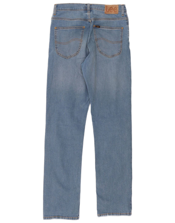 Jeans dritti da uomo Lee Brooklyn W30 L32 cotone blu