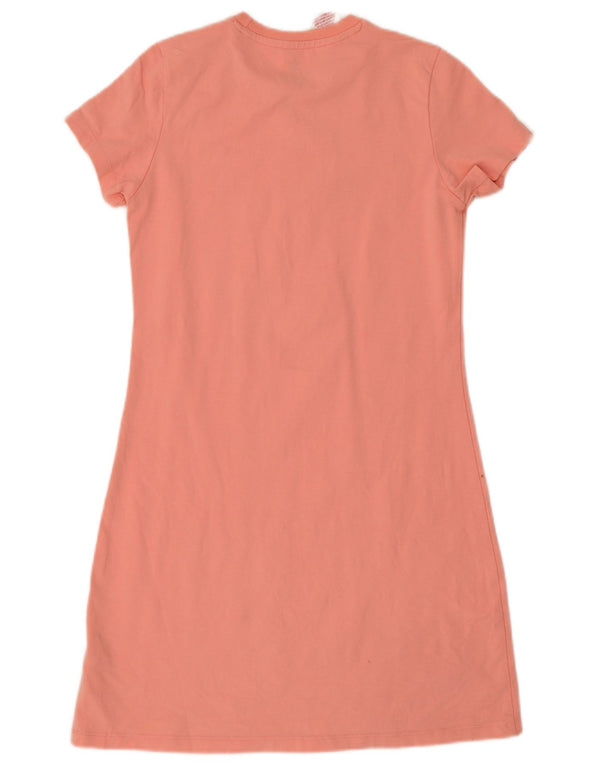 Abito T-shirt grafica Adidas per ragazze 13-14 anni in cotone rosa