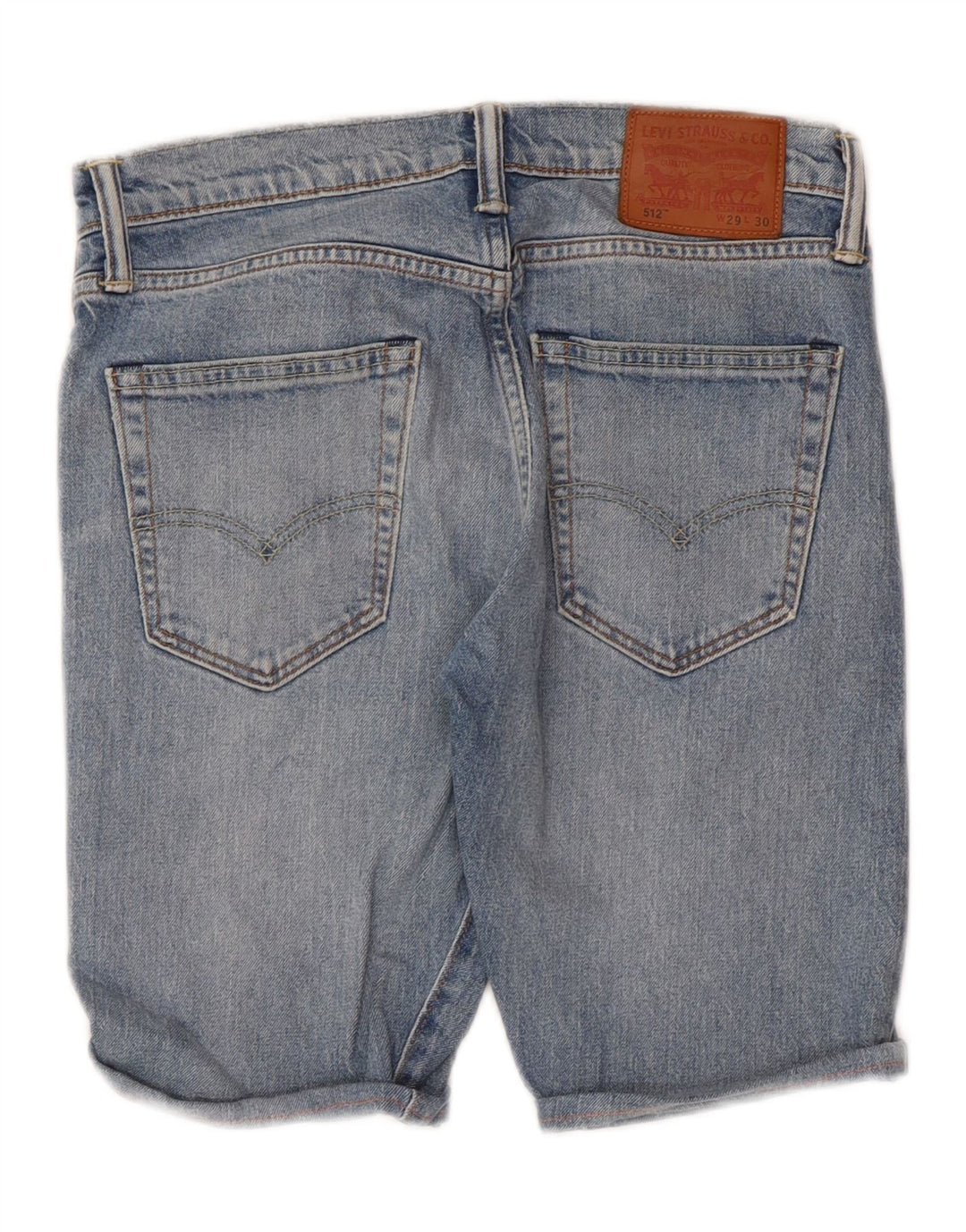 LEVI'S Mens 512 Denim Shorts W29 Medium Blue Vintage Levi's and Second-Hand Levi's from Messina Hembry 