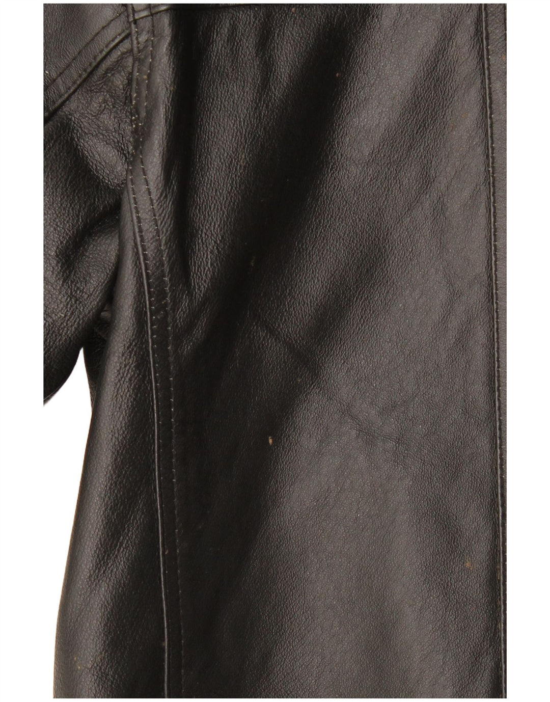 Giacca in pelle da bambino Ben Sherman 9-10 anni piccola in pelle nera