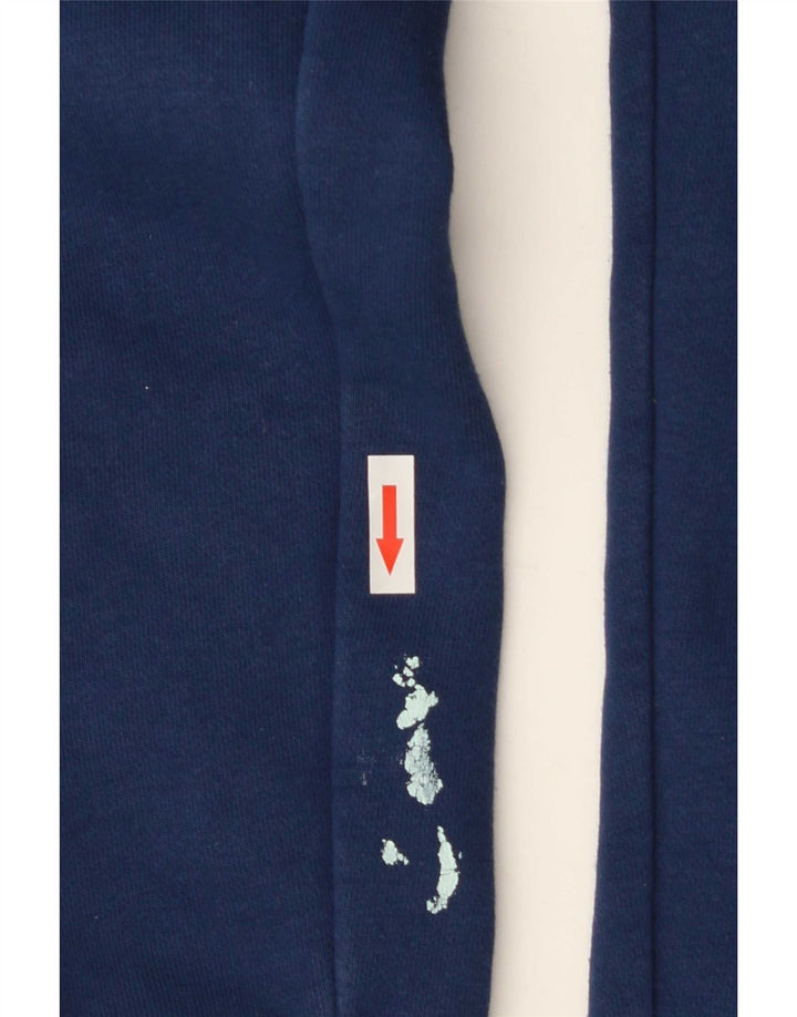 Pantaloni da tuta da uomo Adidas Joggers medi in cotone blu navy