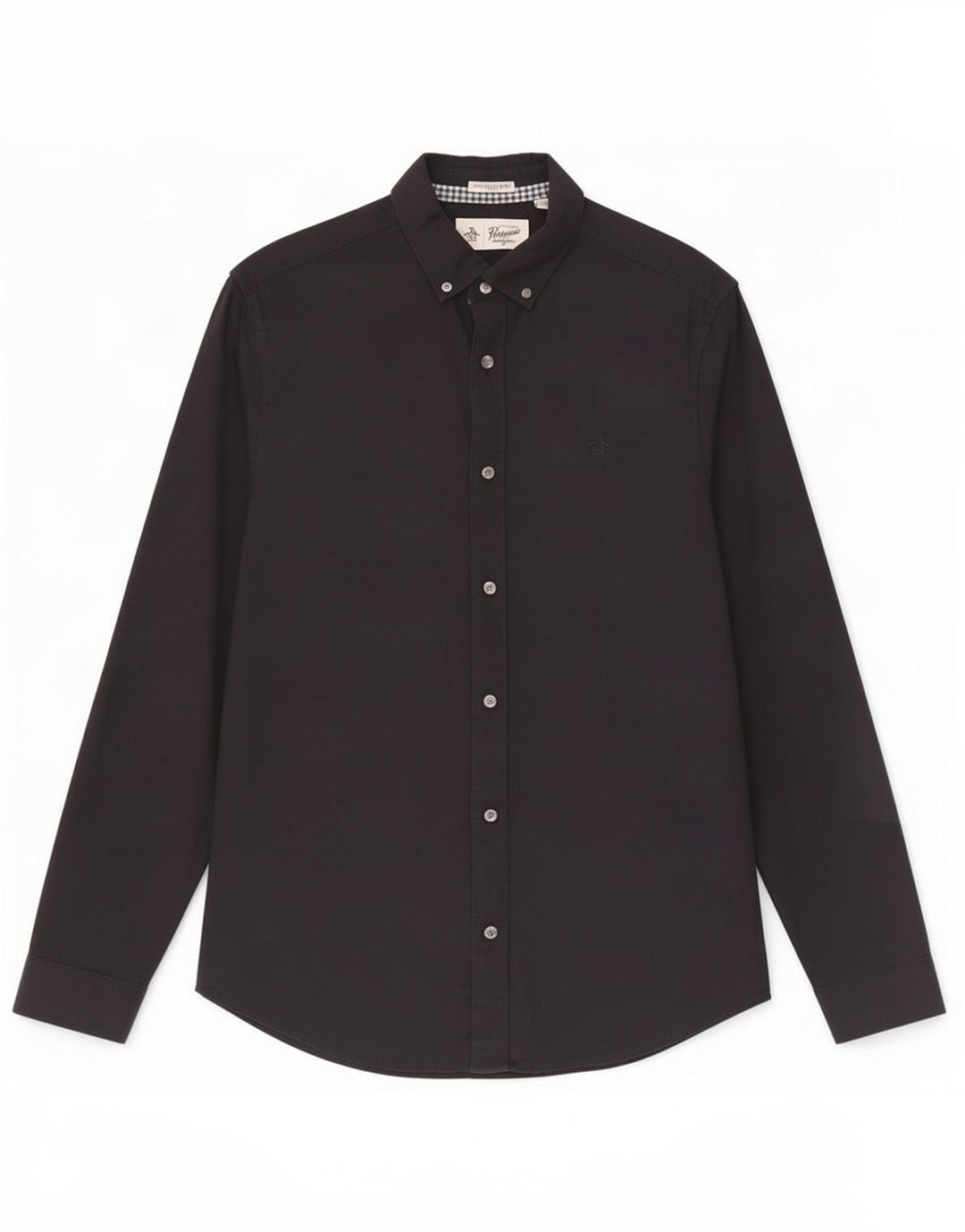 Camicia Penguin Heritage da uomo slim fit in cotone blu navy medio