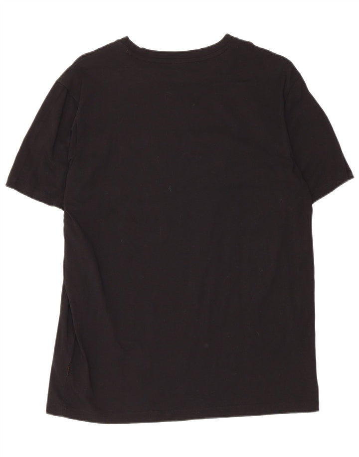 T-shirt grafica da uomo Hugo Boss Top in cotone nero medio