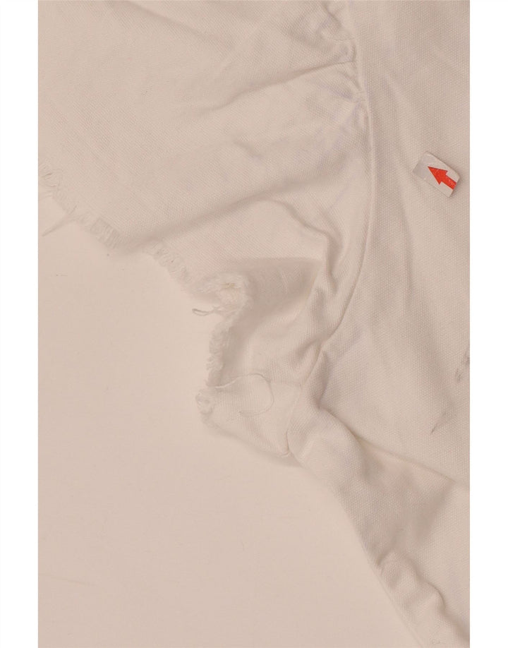 Tuta da donna Zara UK 12 cotone bianco medio
